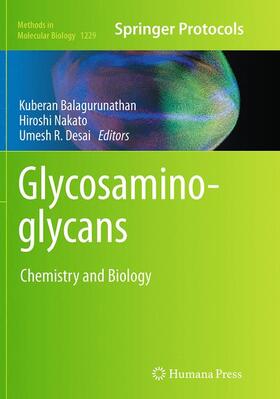 Balagurunathan / Desai / Nakato |  Glycosaminoglycans | Buch |  Sack Fachmedien