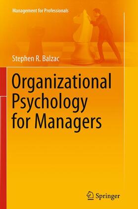 Balzac |  Organizational Psychology for Managers | Buch |  Sack Fachmedien