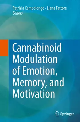 Fattore / Campolongo |  Cannabinoid Modulation of Emotion, Memory, and Motivation | Buch |  Sack Fachmedien