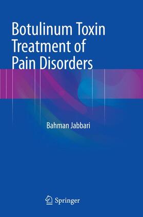 Jabbari |  Botulinum Toxin Treatment of Pain Disorders | Buch |  Sack Fachmedien