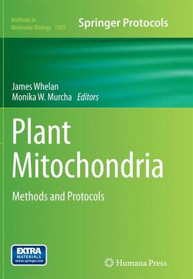 Murcha / Whelan |  Plant Mitochondria | Buch |  Sack Fachmedien