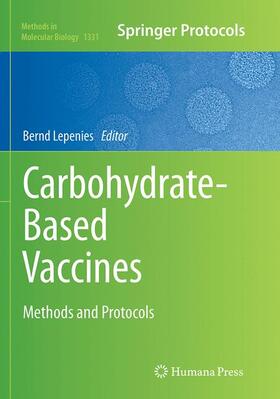 Lepenies |  Carbohydrate-Based Vaccines | Buch |  Sack Fachmedien