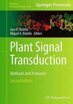 Botella |  Plant Signal Transduction | Buch |  Sack Fachmedien