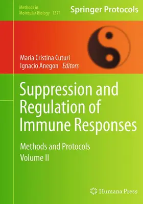 Anegon / Cuturi |  Suppression and Regulation of Immune Responses | Buch |  Sack Fachmedien