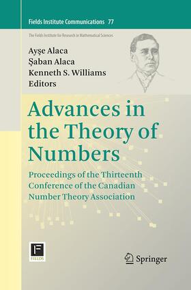 Alaca / Williams |  Advances in the Theory of Numbers | Buch |  Sack Fachmedien