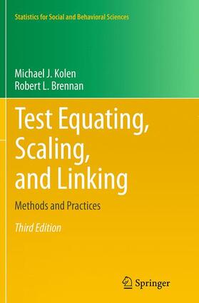 Brennan / Kolen |  Test Equating, Scaling, and Linking | Buch |  Sack Fachmedien