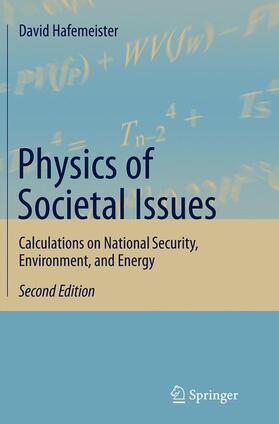 Hafemeister |  Physics of Societal Issues | Buch |  Sack Fachmedien