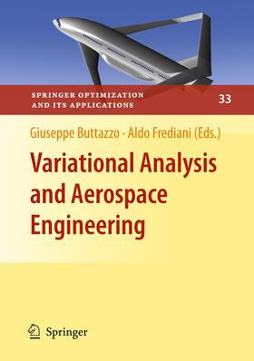 Frediani / Buttazzo |  Variational Analysis and Aerospace Engineering | Buch |  Sack Fachmedien