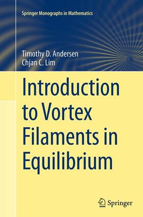 Lim / Andersen |  Introduction to Vortex Filaments in Equilibrium | Buch |  Sack Fachmedien