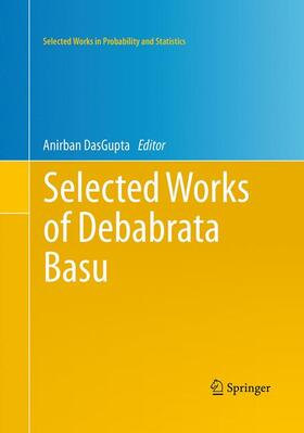 DasGupta |  Selected Works of Debabrata Basu | Buch |  Sack Fachmedien