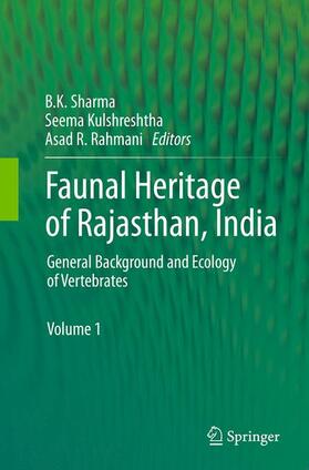 Sharma / Rahmani / Kulshreshtha |  Faunal Heritage of Rajasthan, India | Buch |  Sack Fachmedien