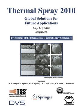 Marple / Agarwal / Hyland |  Thermal Spray 2010: Global Solutions for Future Applications | Buch |  Sack Fachmedien