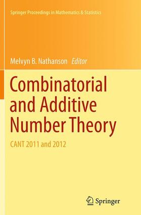 Nathanson |  Combinatorial and Additive Number Theory | Buch |  Sack Fachmedien