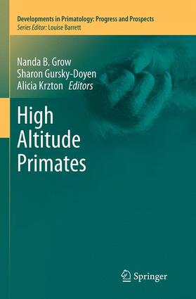 Grow / Krzton / Gursky-Doyen |  High Altitude Primates | Buch |  Sack Fachmedien