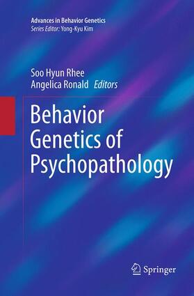 Ronald / Rhee |  Behavior Genetics of Psychopathology | Buch |  Sack Fachmedien