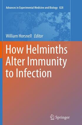 Horsnell |  How Helminths Alter Immunity to Infection | Buch |  Sack Fachmedien