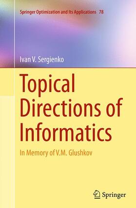 Sergienko |  Topical Directions of Informatics | Buch |  Sack Fachmedien