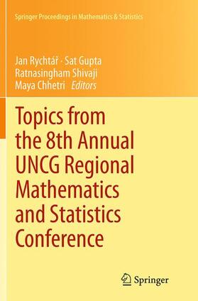 Rychtár / Rychtár / Chhetri |  Topics from the 8th Annual UNCG Regional Mathematics and Statistics Conference | Buch |  Sack Fachmedien