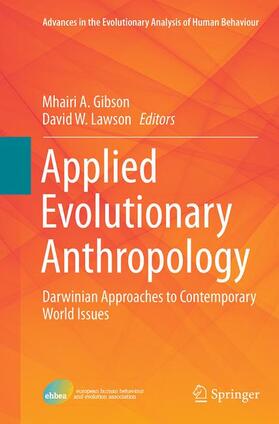 Lawson / Gibson |  Applied Evolutionary Anthropology | Buch |  Sack Fachmedien