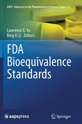 Li / Yu |  FDA Bioequivalence Standards | Buch |  Sack Fachmedien