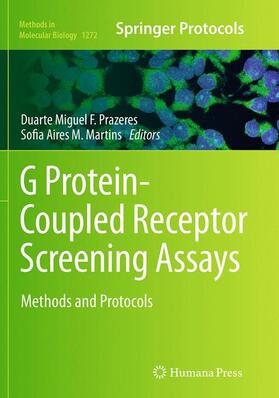 Martins / Prazeres |  G Protein-Coupled Receptor Screening Assays | Buch |  Sack Fachmedien