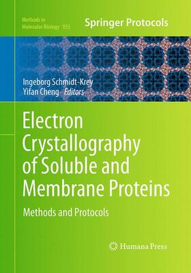 Cheng / Schmidt-Krey |  Electron Crystallography of Soluble and Membrane Proteins | Buch |  Sack Fachmedien