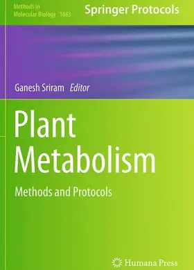 Sriram |  Plant Metabolism | Buch |  Sack Fachmedien