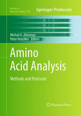 Hunziker / Alterman |  Amino Acid Analysis | Buch |  Sack Fachmedien