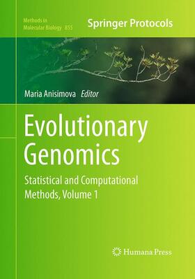 Anisimova |  Evolutionary Genomics | Buch |  Sack Fachmedien