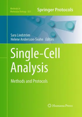 Andersson-Svahn / Lindström |  Single-Cell Analysis | Buch |  Sack Fachmedien