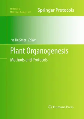 De Smet |  Plant Organogenesis | Buch |  Sack Fachmedien