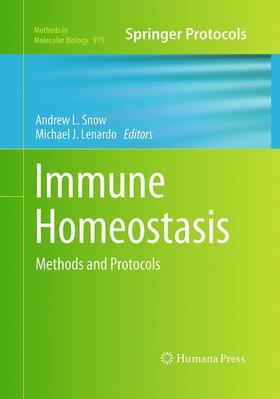 Lenardo / Snow |  Immune Homeostasis | Buch |  Sack Fachmedien