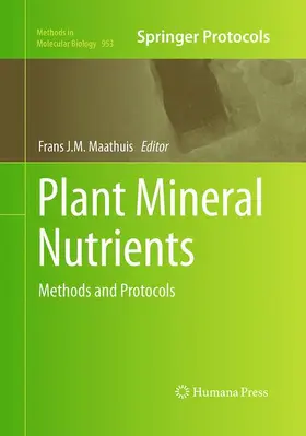 Maathuis |  Plant Mineral Nutrients | Buch |  Sack Fachmedien