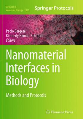 Hamad-Schifferli / Bergese |  Nanomaterial Interfaces in Biology | Buch |  Sack Fachmedien