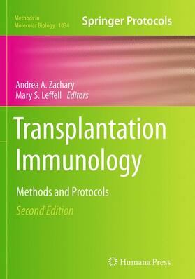 Leffell / Zachary |  Transplantation Immunology | Buch |  Sack Fachmedien