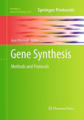 Peccoud |  Gene Synthesis | Buch |  Sack Fachmedien