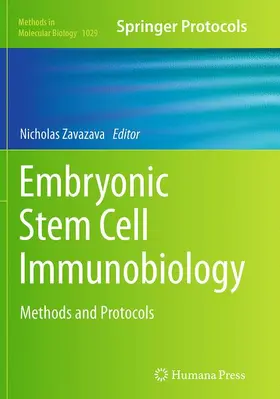 Zavazava |  Embryonic Stem Cell Immunobiology | Buch |  Sack Fachmedien