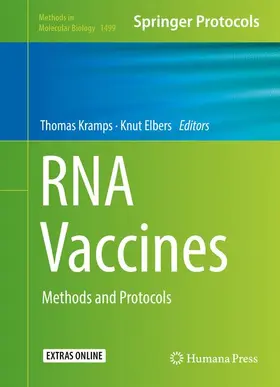 Elbers / Kramps |  RNA Vaccines | Buch |  Sack Fachmedien