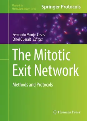 Queralt / Monje-Casas |  The Mitotic Exit Network | Buch |  Sack Fachmedien