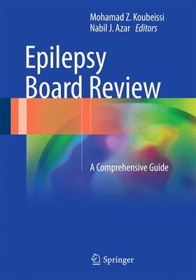 Azar / Koubeissi |  Epilepsy Board Review | Buch |  Sack Fachmedien