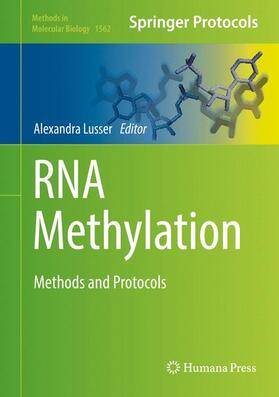 Lusser |  RNA Methylation | Buch |  Sack Fachmedien