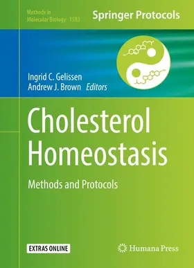 Brown / Gelissen |  Cholesterol Homeostasis | Buch |  Sack Fachmedien