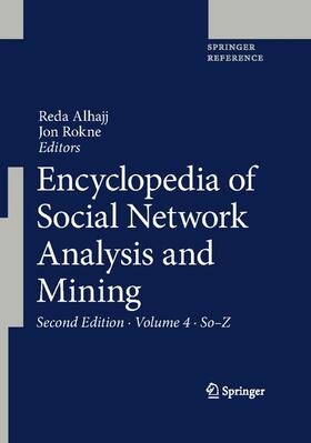 Alhajj / Rokne |  Encyclopedia of Social Network Analysis and Mining | Buch |  Sack Fachmedien