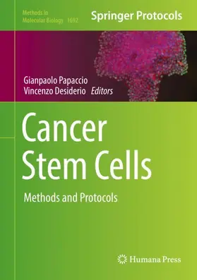 Desiderio / Papaccio |  Cancer Stem Cells | Buch |  Sack Fachmedien