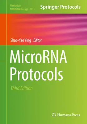 Ying |  MicroRNA Protocols | Buch |  Sack Fachmedien