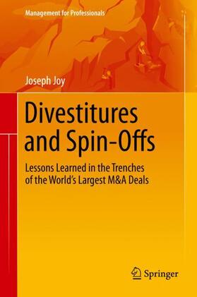 Joy |  Divestitures and Spin-Offs | Buch |  Sack Fachmedien