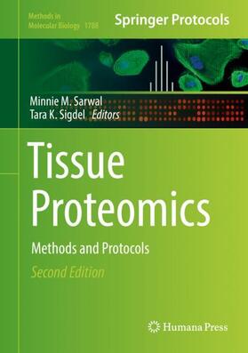 Sigdel / Sarwal |  Tissue Proteomics | Buch |  Sack Fachmedien