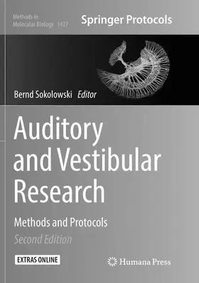 Sokolowski | Auditory and Vestibular Research | Buch | 978-1-4939-8095-6 | sack.de