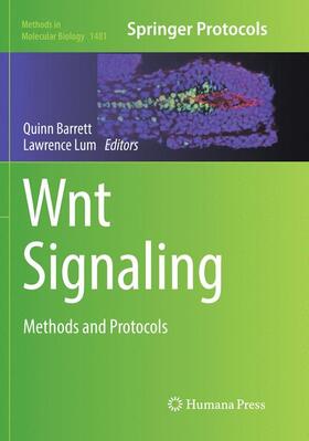 Lum / Barrett |  Wnt Signaling | Buch |  Sack Fachmedien