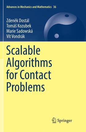 Dostál / Vondrák / Kozubek |  Scalable Algorithms for Contact Problems | Buch |  Sack Fachmedien